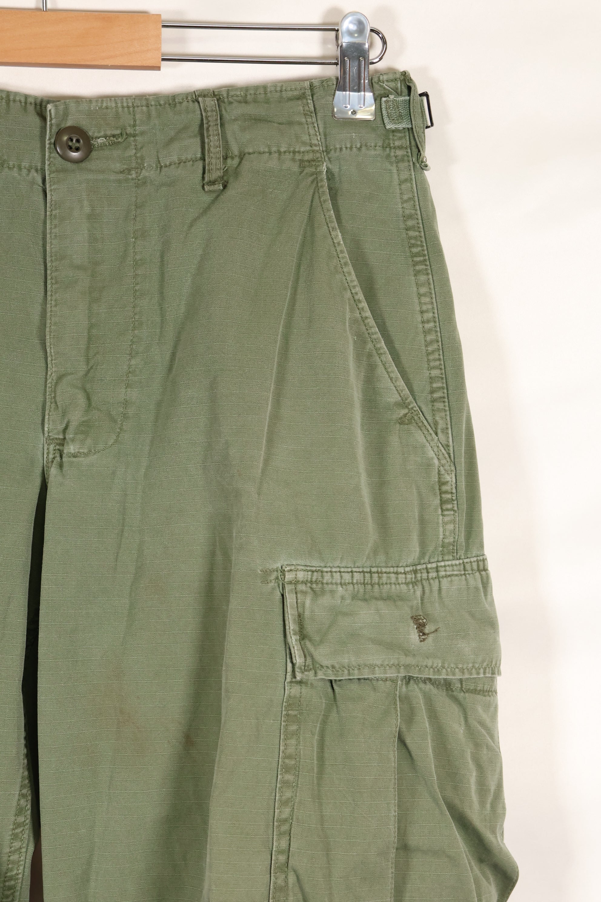 Circa 1969 S-S Size 4th Model Jungle Fatigue Pants, Used, Film Company Release C