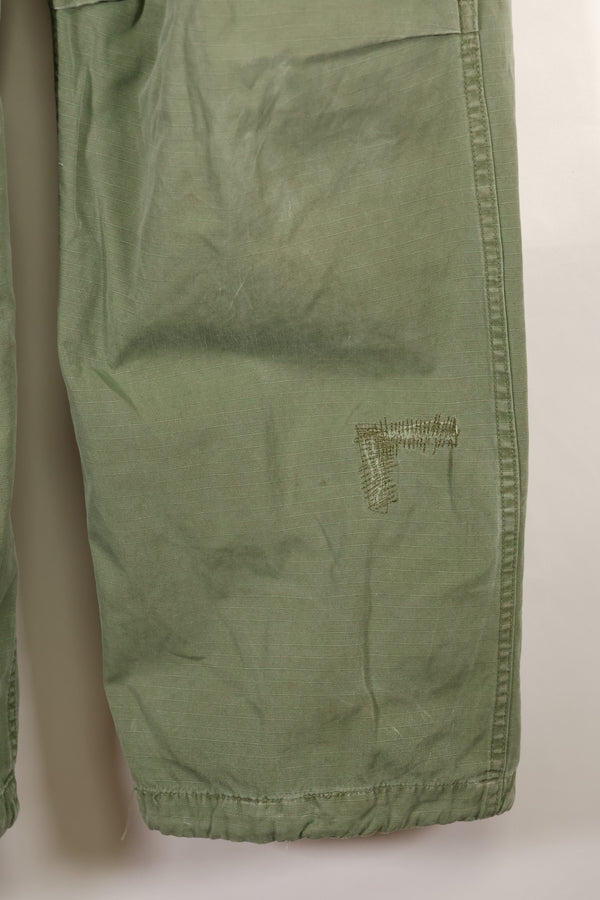 Circa 1969 S-S Size 4th Model Jungle Fatigue Pants, Used, Film Company Release C