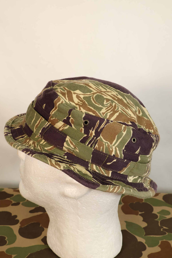 Limited quantity aged MILITARIA 1911 Okinawa Tiger CISO Cut Booney Hat Short Brim Modified A