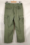 Circa 1969 S-S Size 4th Model Jungle Fatigue Pants, Used, Film Company Release C