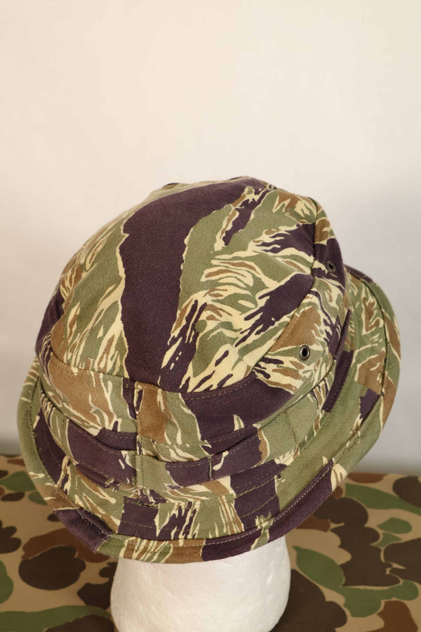Limited quantity aged MILITARIA 1911 Okinawa Tiger CISO Cut Booney Hat Short Brim Modified A