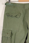 Circa 1969 S-S Size 4th Model Jungle Fatigue Pants, Used, Film Company Release C