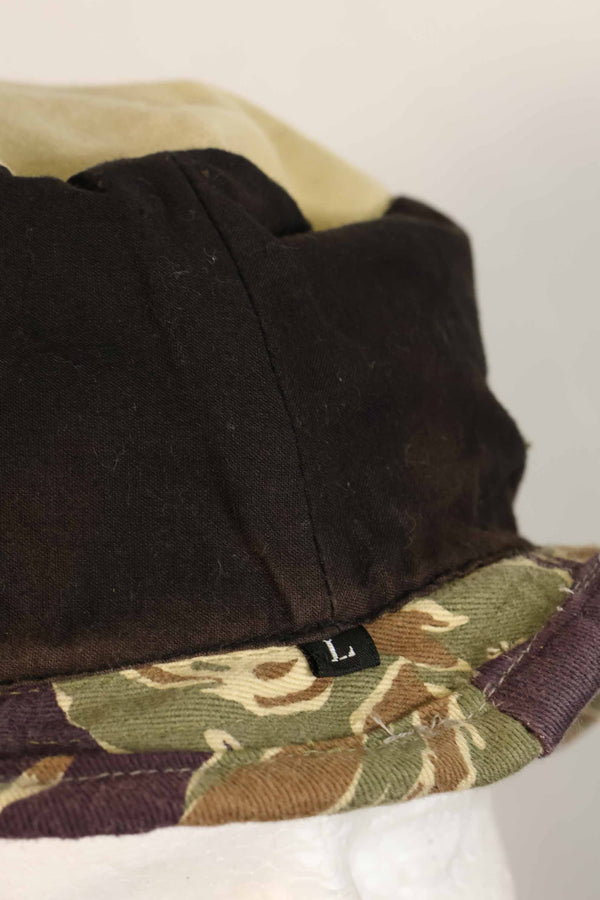 Limited quantity aged MILITARIA 1911 Okinawa Tiger CISO Cut Booney Hat Short Brim Modified A