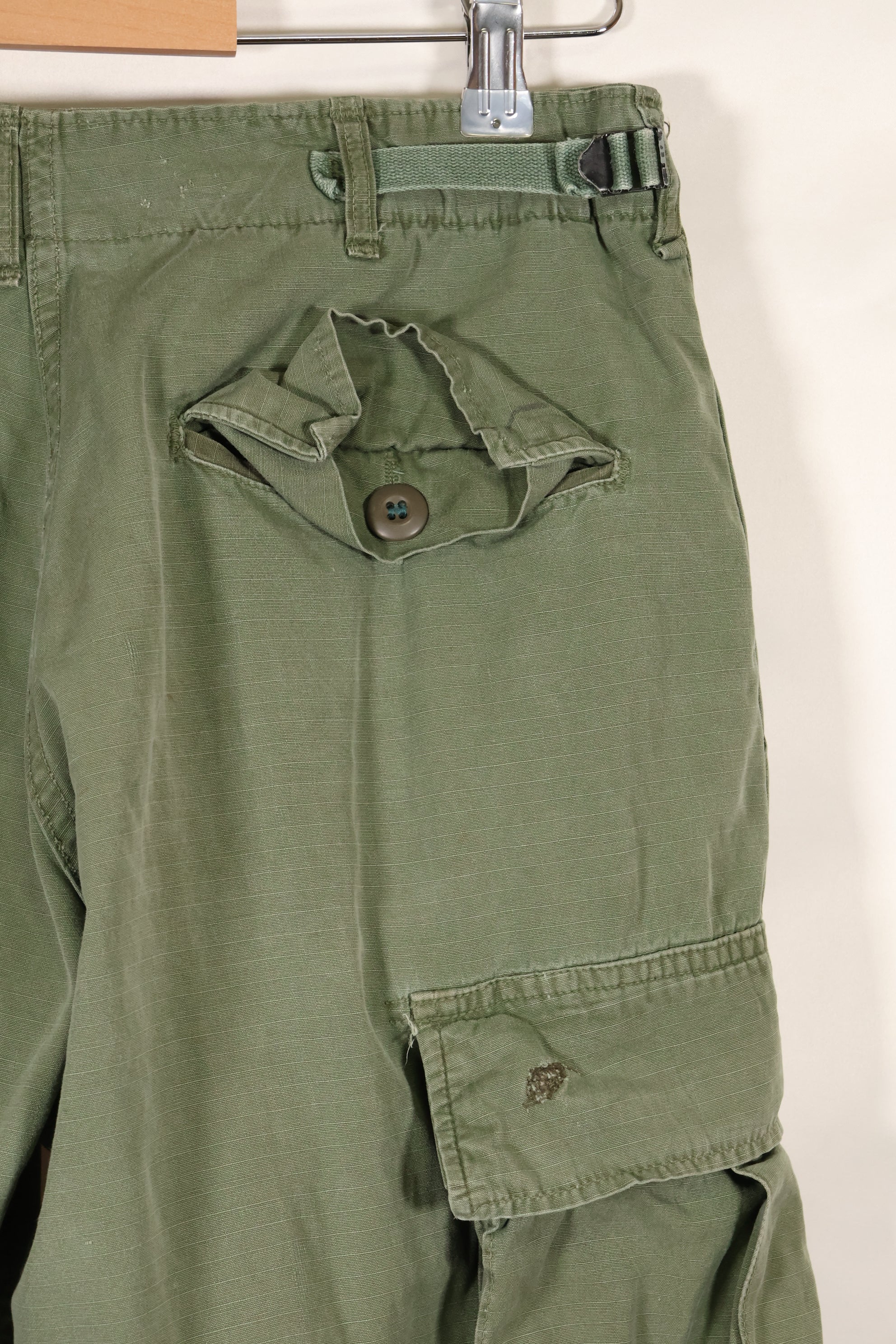 Circa 1969 S-S Size 4th Model Jungle Fatigue Pants, Used, Film Company Release C