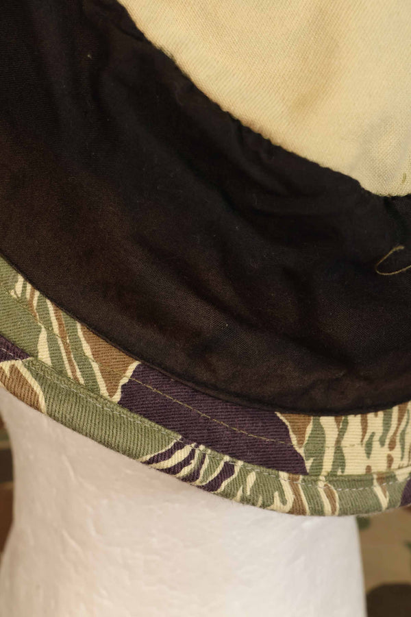 Limited quantity aged MILITARIA 1911 Okinawa Tiger CISO Cut Booney Hat Short Brim Modified A