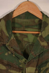 実物　ノンリップストップ生地　ERDL　ジャングルファティーグ　ジャケット　中古品　タグなし