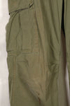 Circa 1969 S-S Size 4th Model Jungle Fatigue Pants Used Film Company Release D