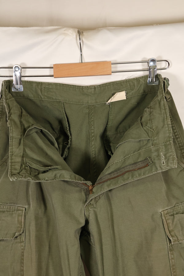 Circa 1969 S-S Size 4th Model Jungle Fatigue Pants Used Film Company Release D