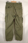 Circa 1969 S-S Size 4th Model Jungle Fatigue Pants Used Film Company Release D
