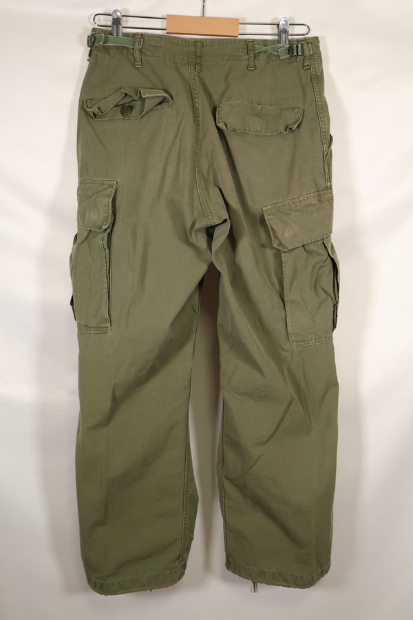 Circa 1969 S-S Size 4th Model Jungle Fatigue Pants Used Film Company Release D