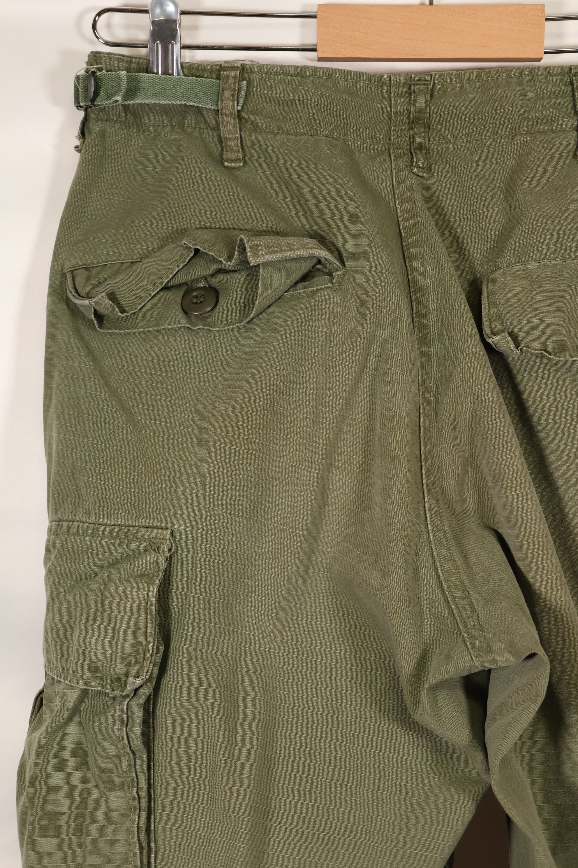 Circa 1969 S-S Size 4th Model Jungle Fatigue Pants Used Film Company Release D