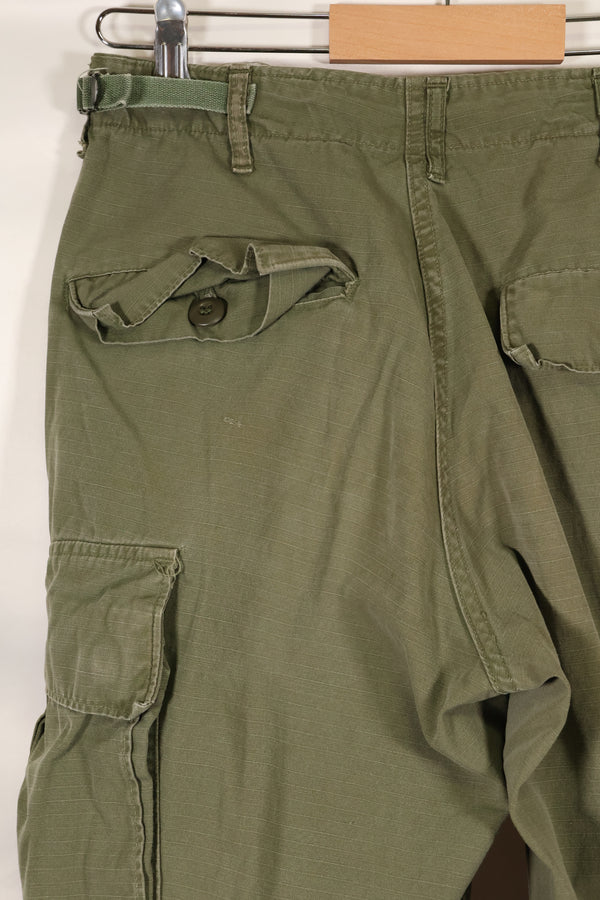 Circa 1969 S-S Size 4th Model Jungle Fatigue Pants Used Film Company Release D