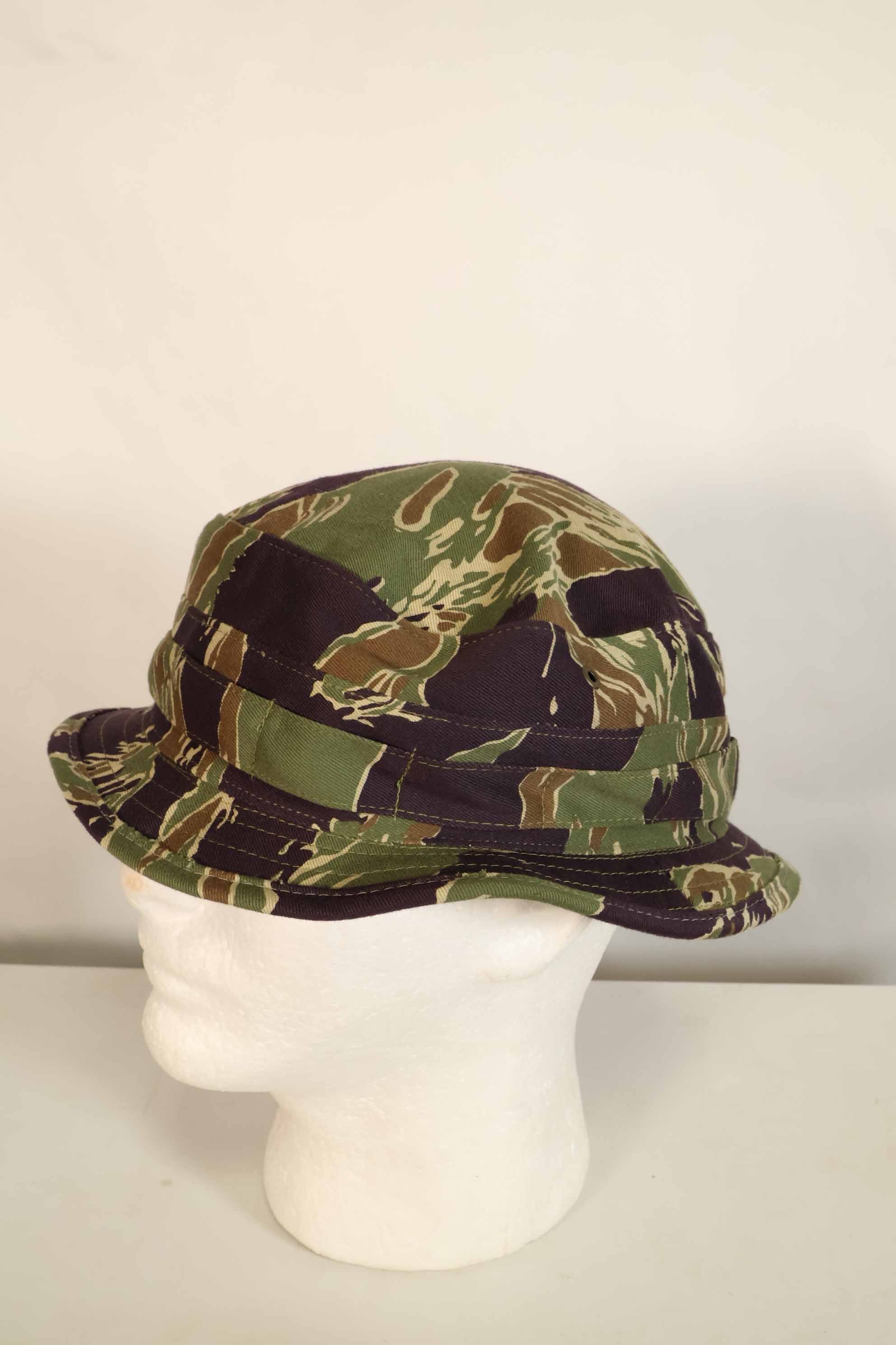 数量限定生産　MILITARIA 1911 沖縄タイガー  CISOカットブーニーハット　ショートブリム改造 B