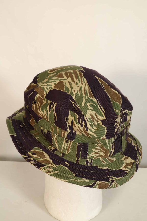 数量限定生産　MILITARIA 1911 沖縄タイガー  CISOカットブーニーハット　ショートブリム改造 B