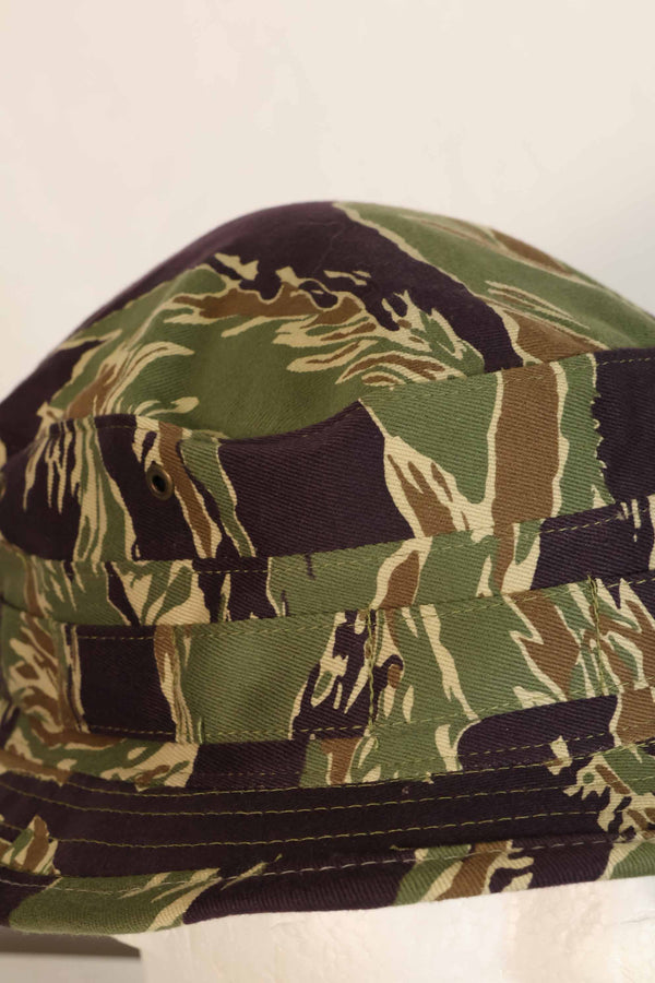 数量限定生産　MILITARIA 1911 沖縄タイガー  CISOカットブーニーハット　ショートブリム改造 B