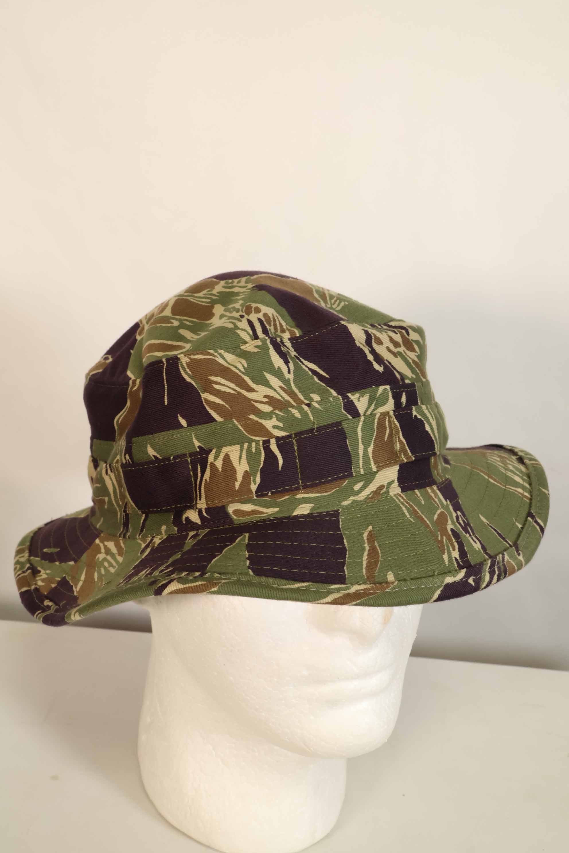 数量限定生産　MILITARIA 1911 沖縄タイガー  CISOカットブーニーハット　ショートブリム改造 C