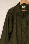実物　1960年製　アメリカ軍　OG-107 ユーティリティシャツ　SMALL デッドストック