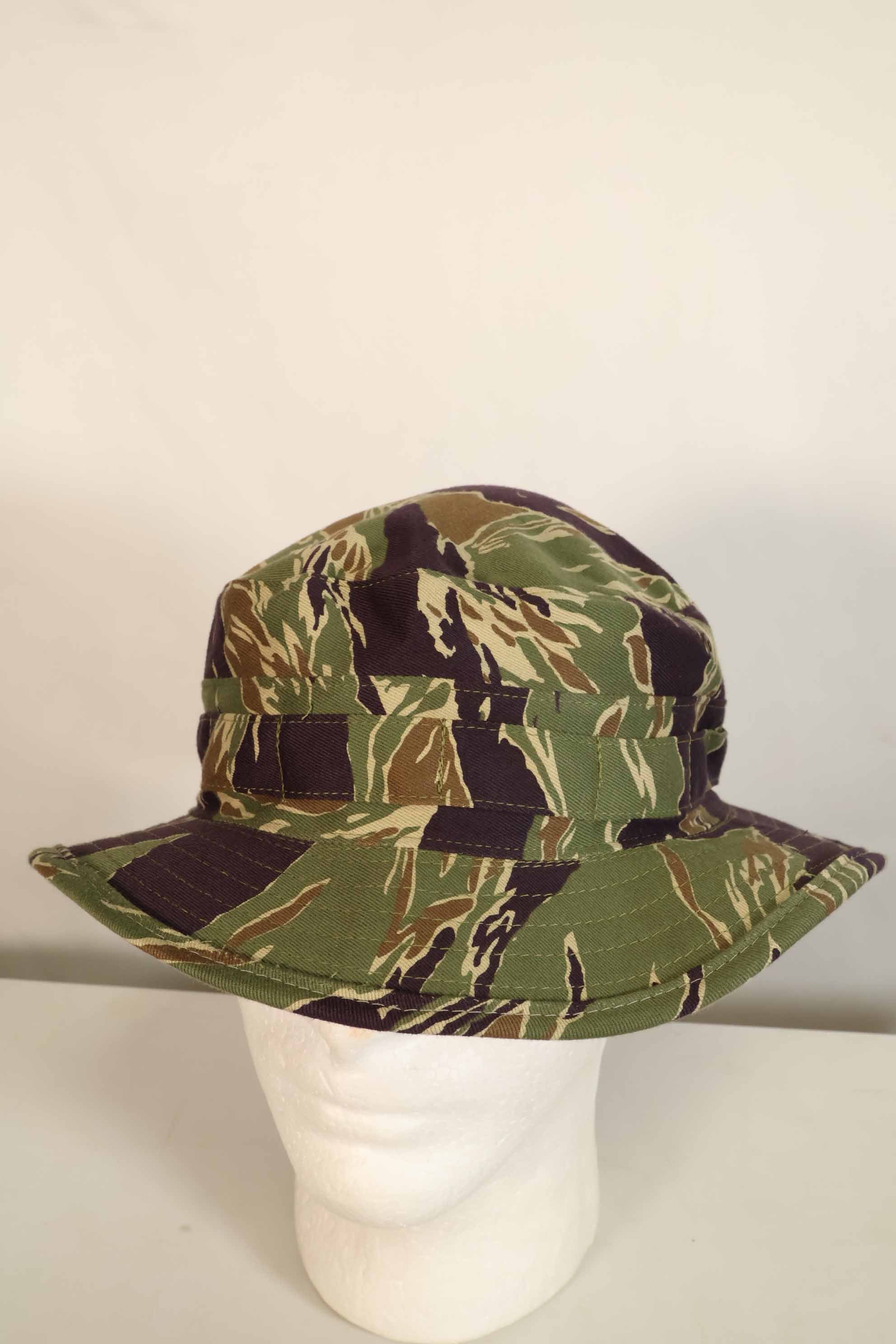 数量限定生産　MILITARIA 1911 沖縄タイガー  CISOカットブーニーハット　ショートブリム改造 C