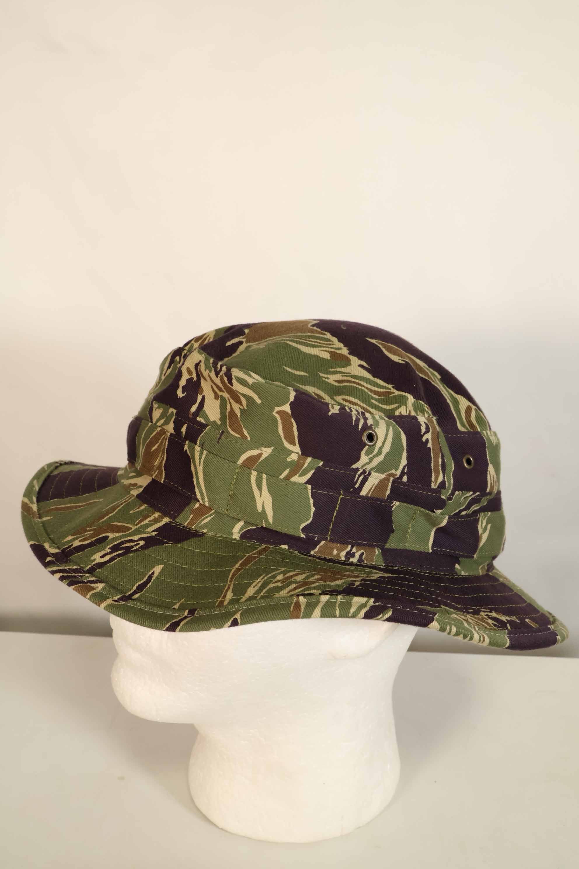 数量限定生産　MILITARIA 1911 沖縄タイガー  CISOカットブーニーハット　ショートブリム改造 C