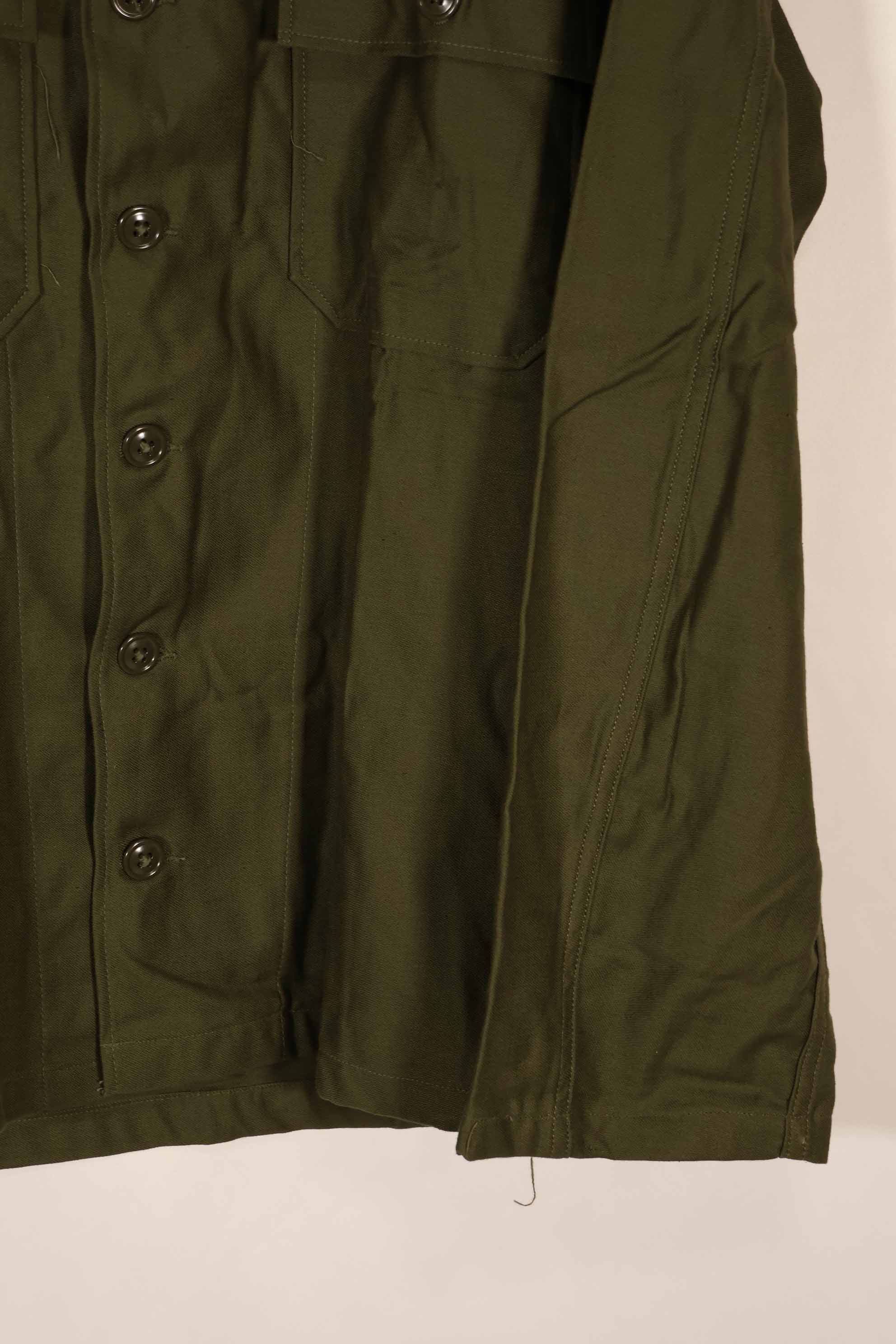 実物　1960年製　アメリカ軍　OG-107 ユーティリティシャツ　SMALL デッドストック