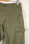 Circa 1969 S-S Size 4th Model Jungle Fatigue Pants Used Film Company Release E