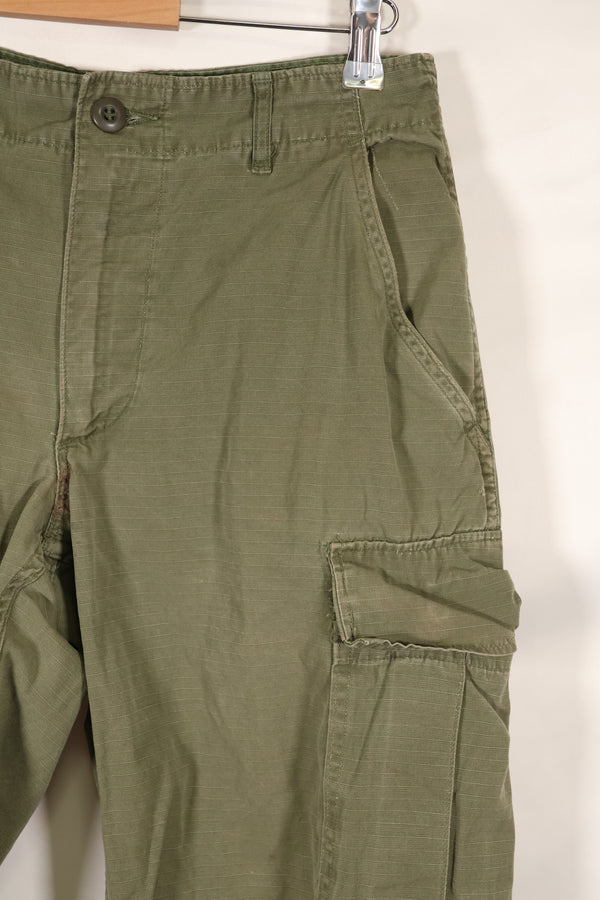 Circa 1969 S-S Size 4th Model Jungle Fatigue Pants Used Film Company Release E