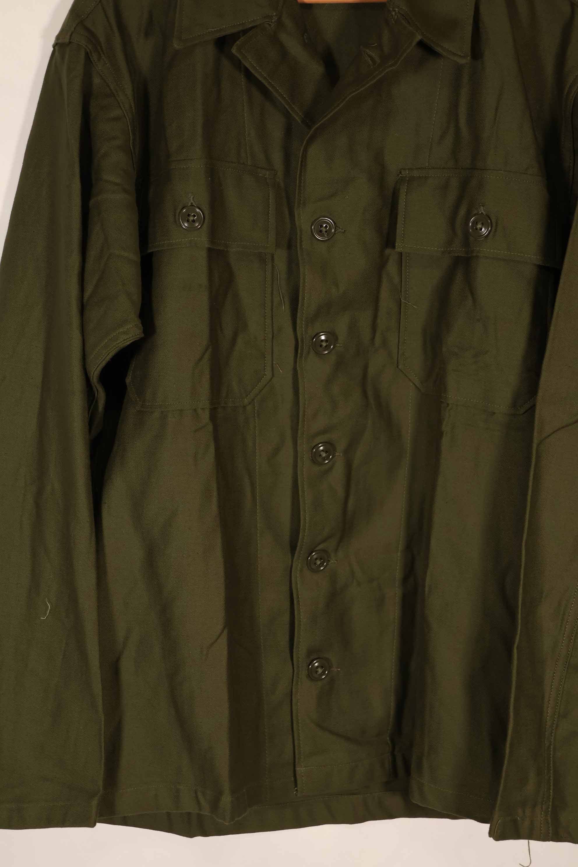 実物　1960年製　アメリカ軍　OG-107 ユーティリティシャツ　SMALL デッドストック