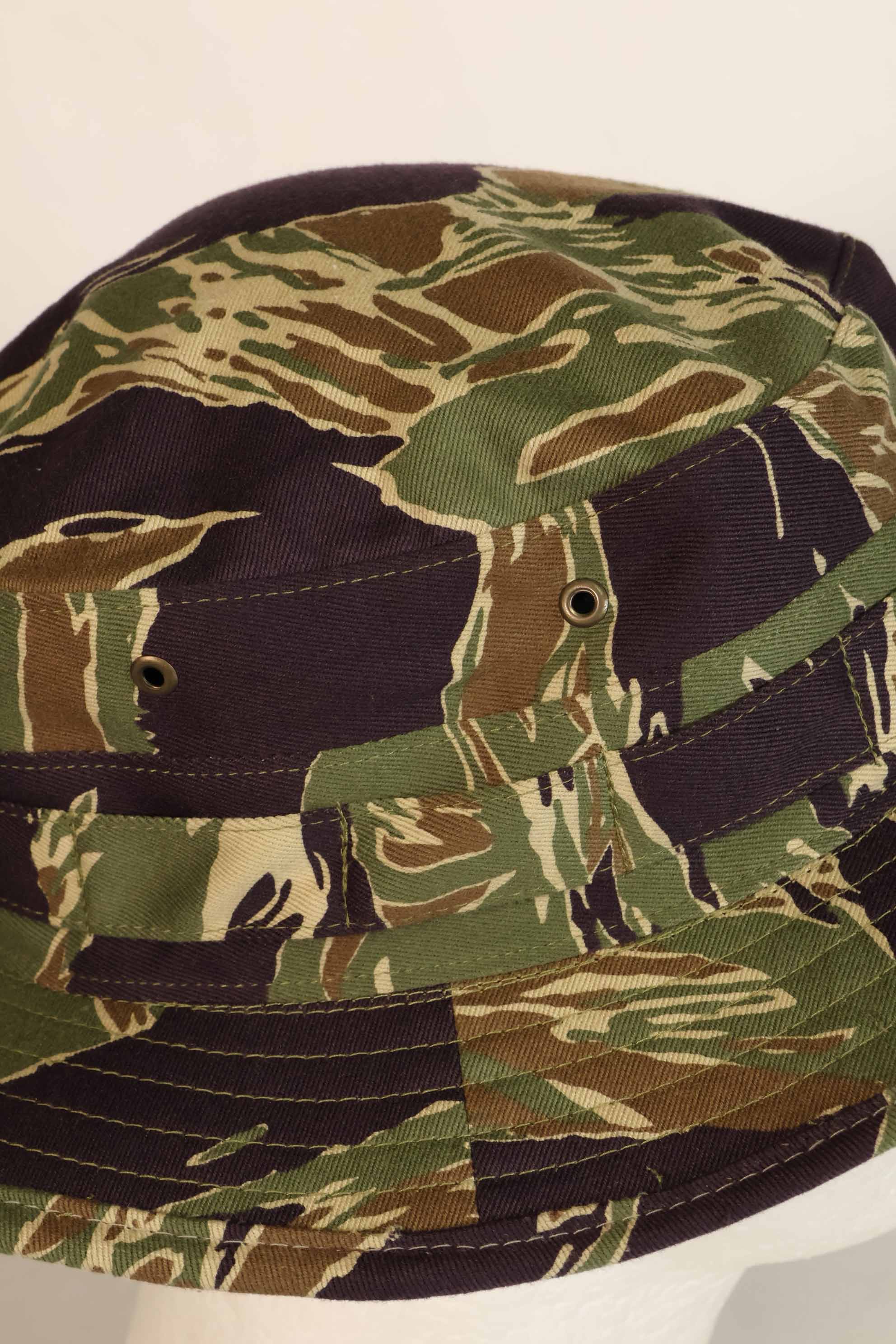 数量限定生産　MILITARIA 1911 沖縄タイガー  CISOカットブーニーハット　ショートブリム改造 C