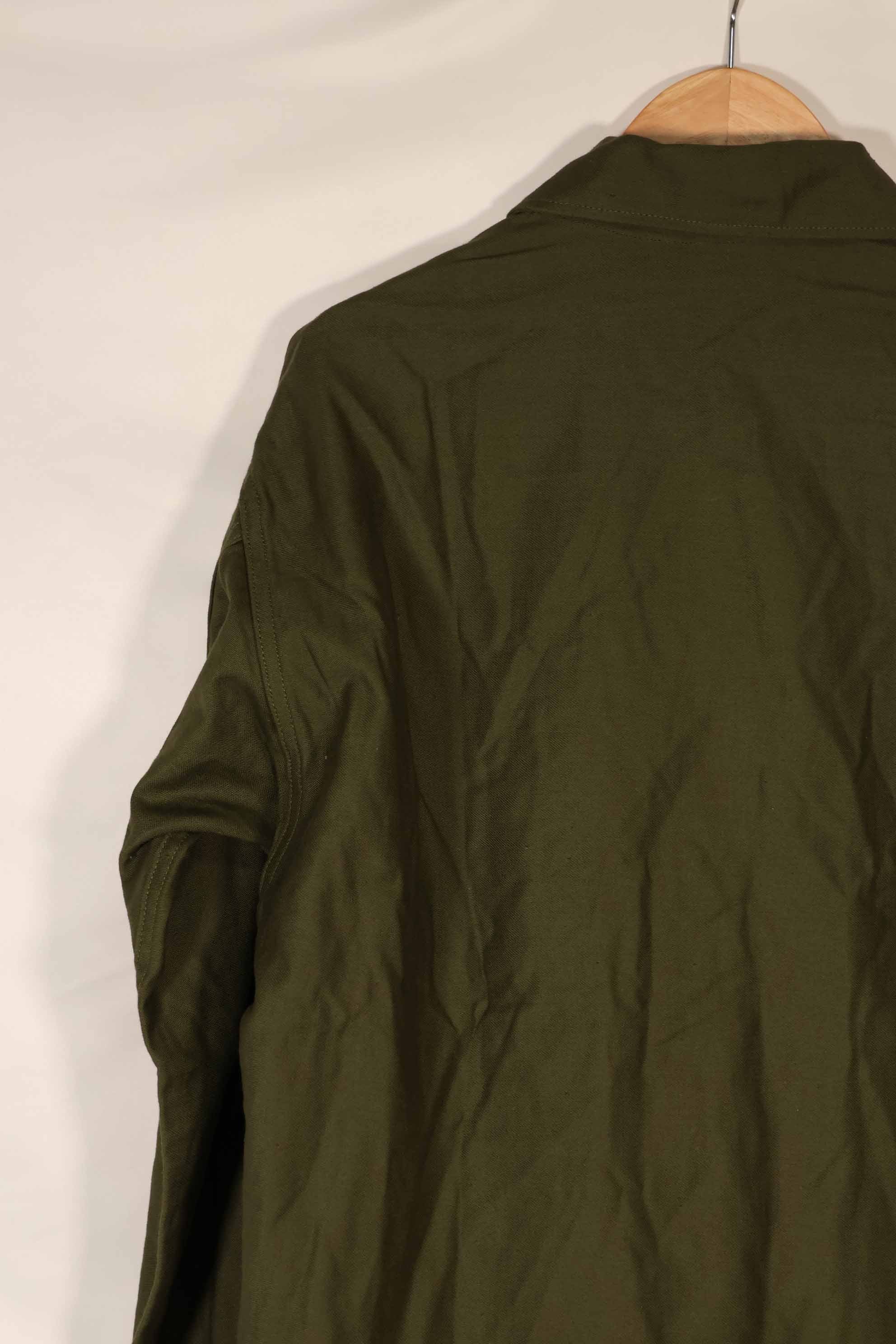 実物　1960年製　アメリカ軍　OG-107 ユーティリティシャツ　SMALL デッドストック