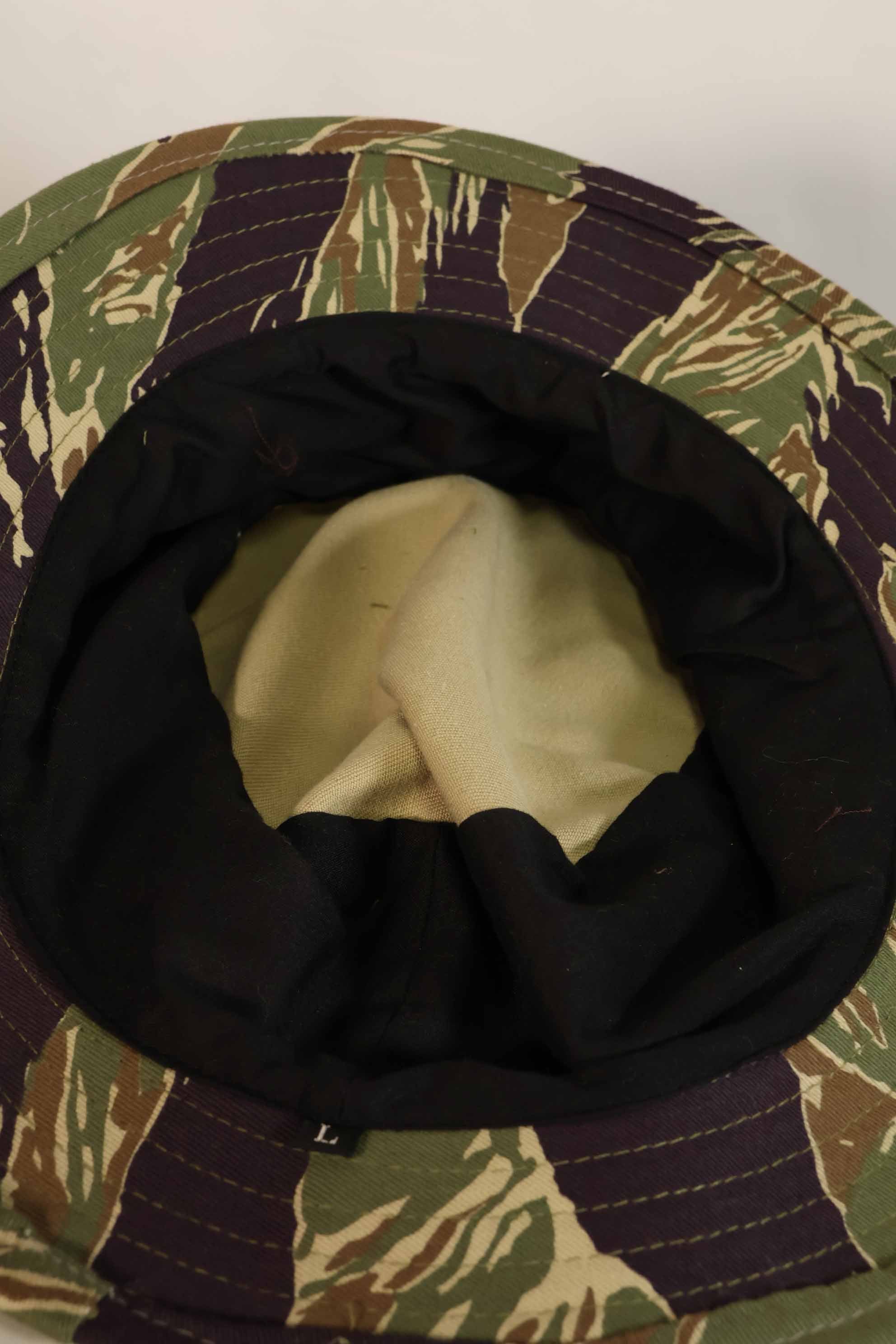 数量限定生産　MILITARIA 1911 沖縄タイガー  CISOカットブーニーハット　ショートブリム改造 C