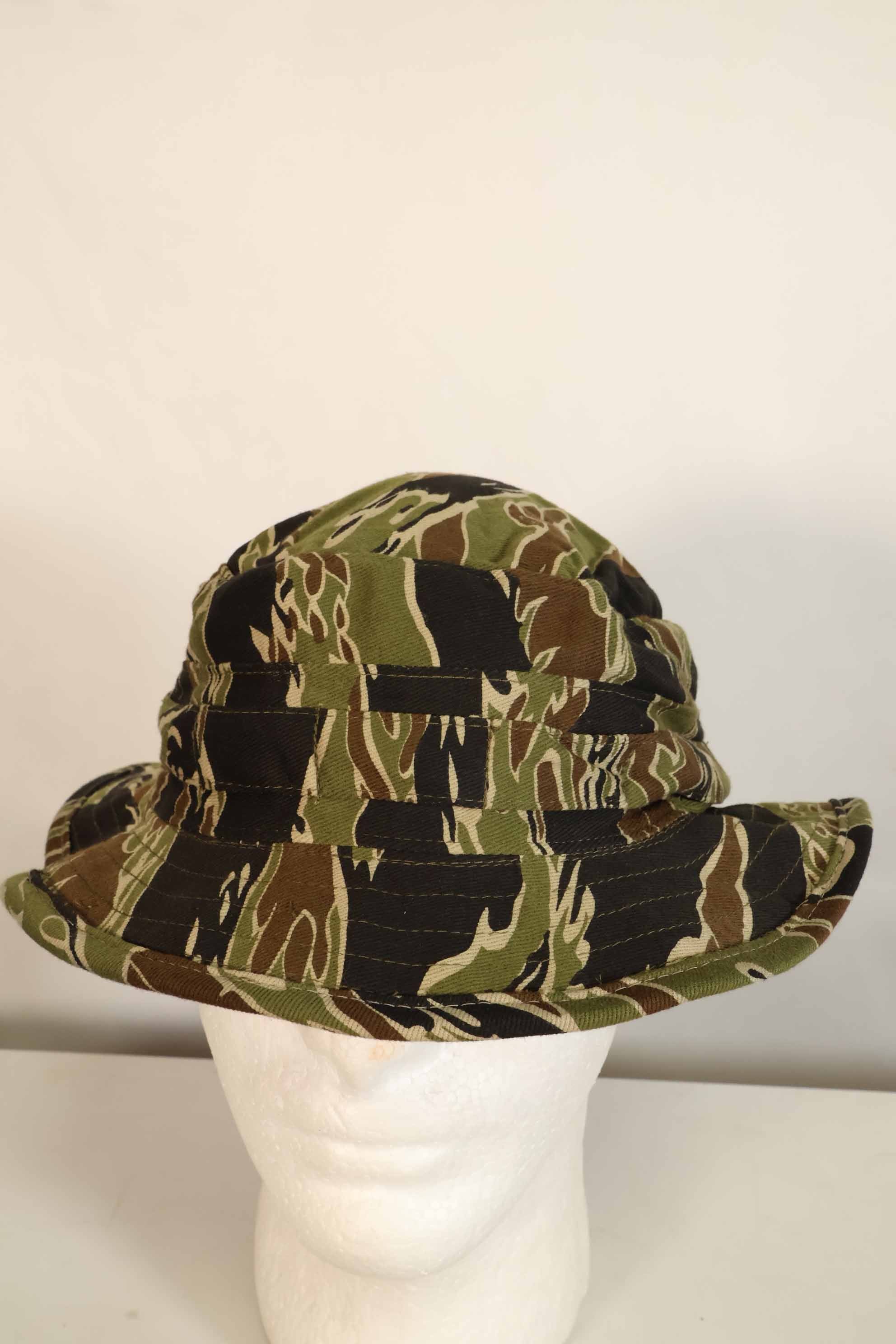 数量限定生産　ワンウォッシュ品　MILITARIA 1911 初期ゴールドタイガー  CISOカットブーニーハット　ショートブリム改造　A