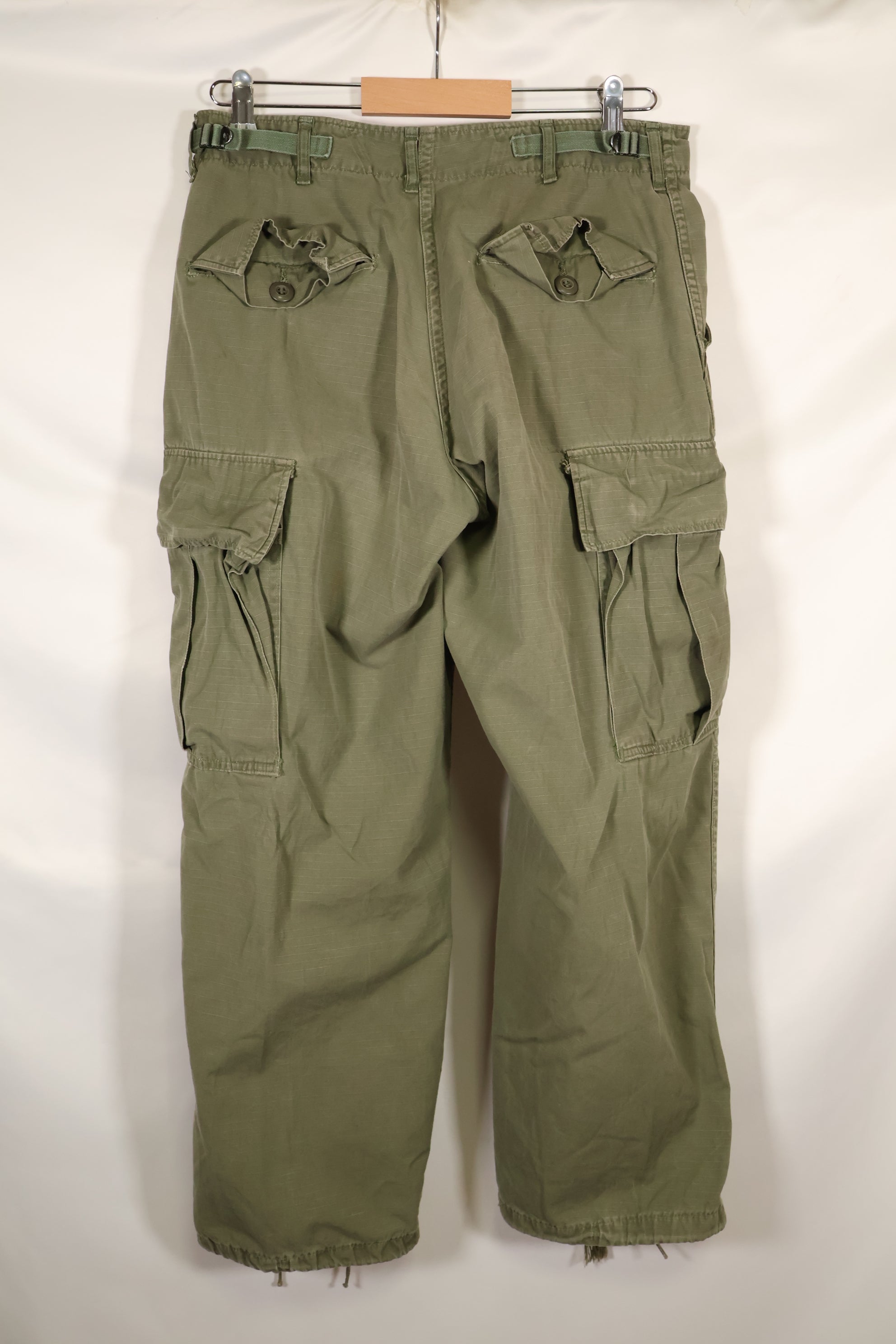 Circa 1969 S-S Size 4th Model Jungle Fatigue Pants Used Film Company Release E