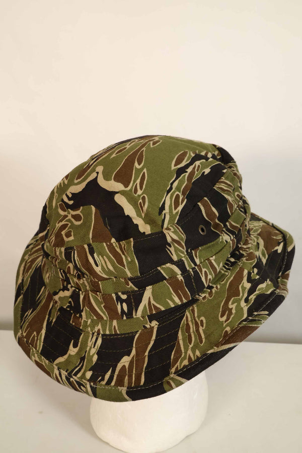 数量限定生産　ワンウォッシュ品　MILITARIA 1911 初期ゴールドタイガー  CISOカットブーニーハット　ショートブリム改造　A