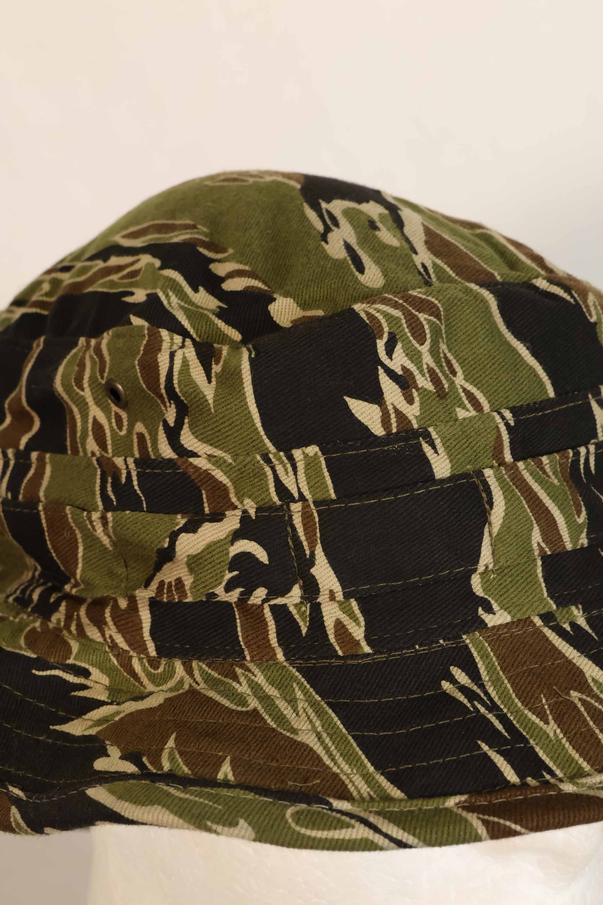 数量限定生産　ワンウォッシュ品　MILITARIA 1911 初期ゴールドタイガー  CISOカットブーニーハット　ショートブリム改造　A