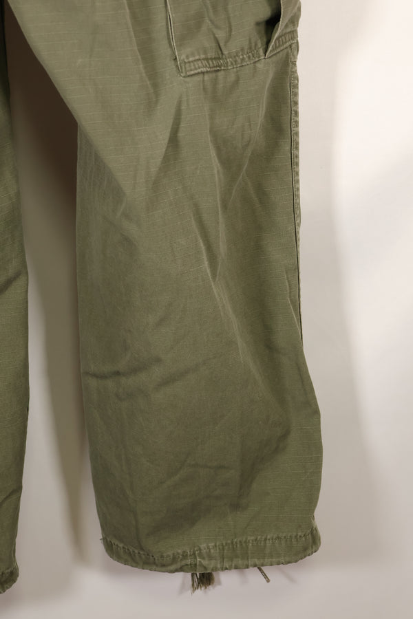Circa 1969 S-S Size 4th Model Jungle Fatigue Pants Used Film Company Release E
