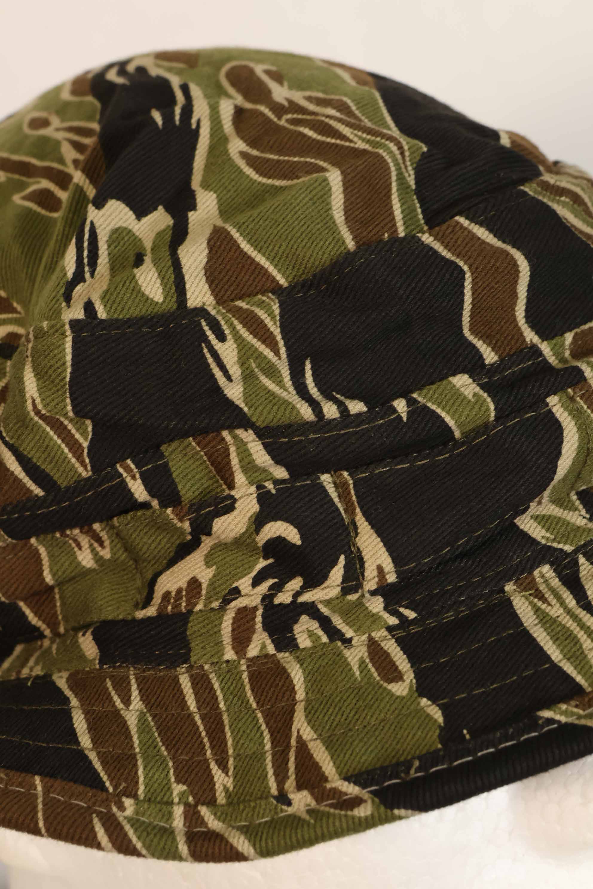 数量限定生産　ワンウォッシュ品　MILITARIA 1911 初期ゴールドタイガー  CISOカットブーニーハット　ショートブリム改造　B