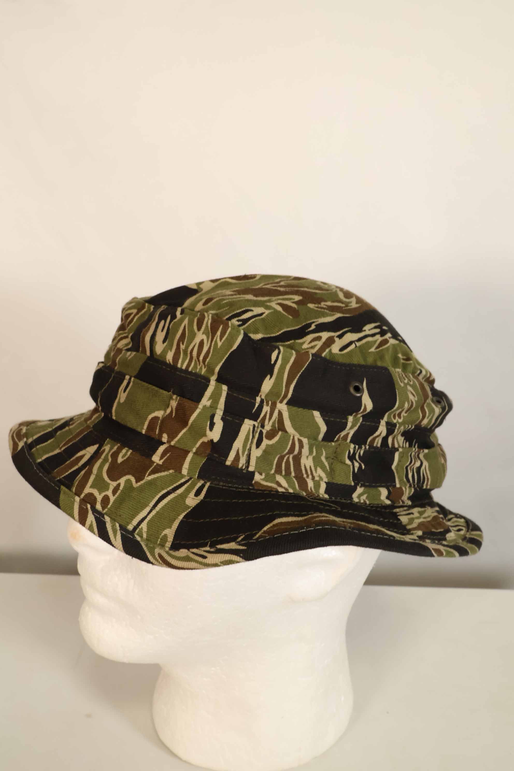 数量限定生産　ワンウォッシュ品　MILITARIA 1911 初期ゴールドタイガー  CISOカットブーニーハット　ショートブリム改造　D