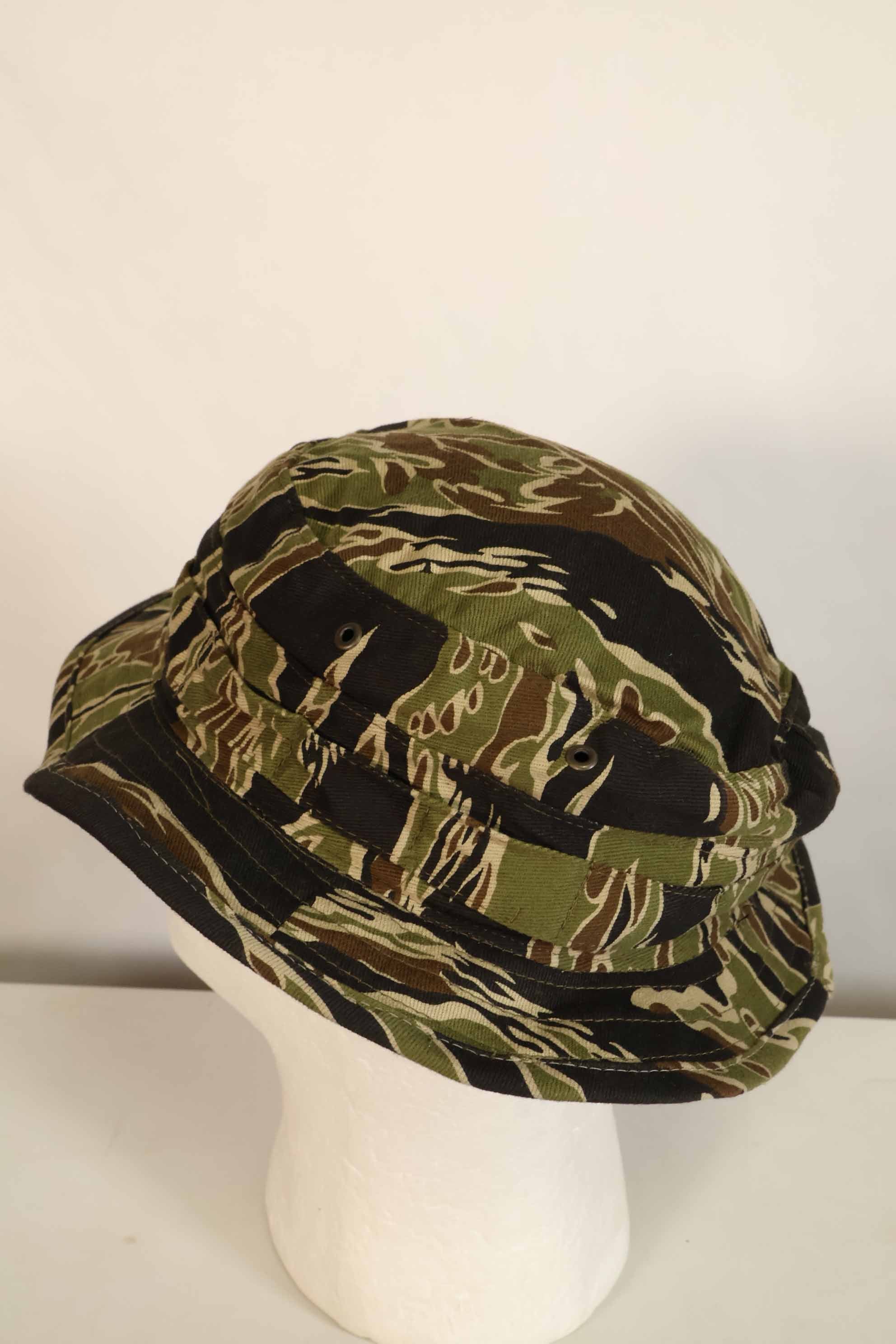 数量限定生産　ワンウォッシュ品　MILITARIA 1911 初期ゴールドタイガー  CISOカットブーニーハット　ショートブリム改造　D