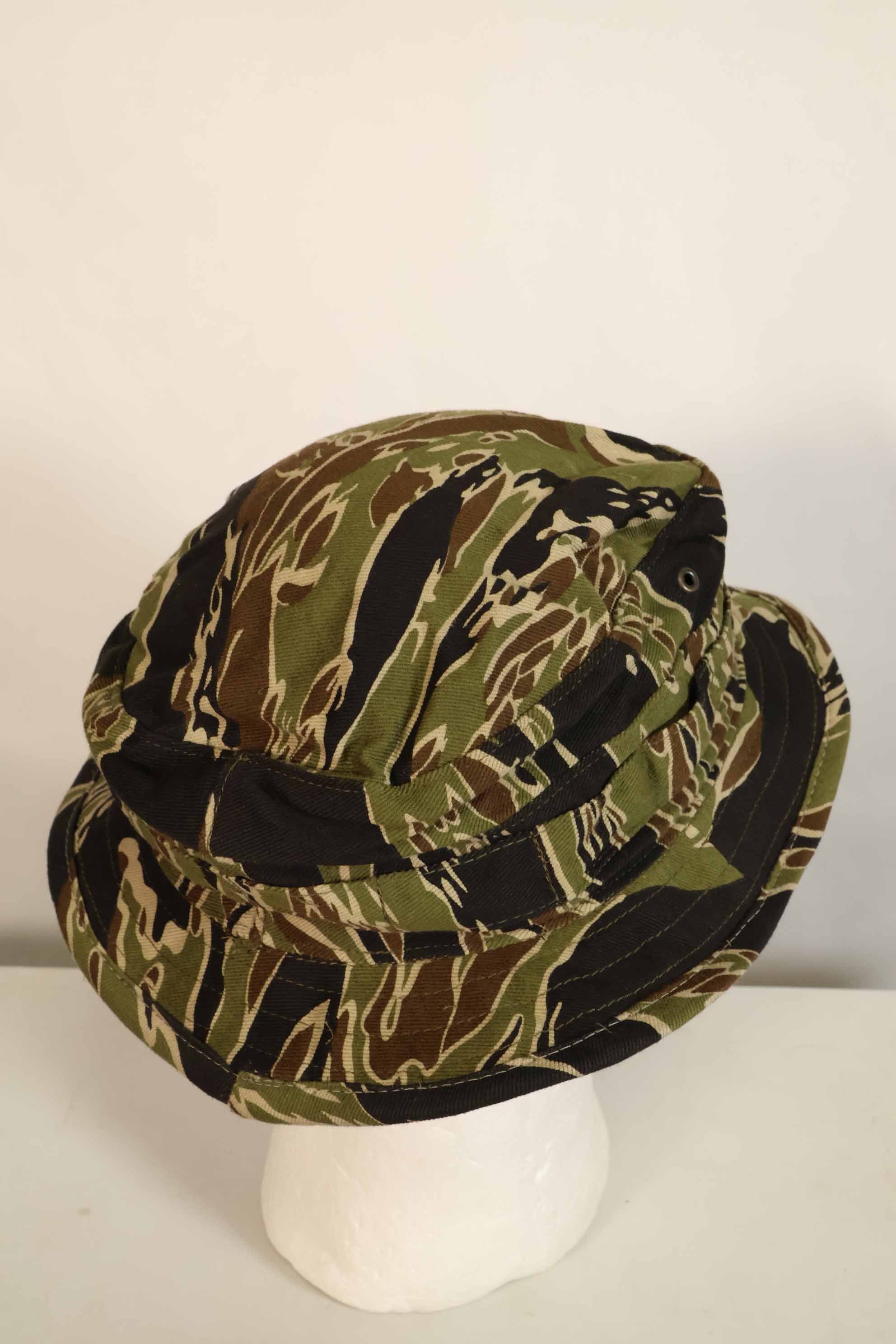 数量限定生産　ワンウォッシュ品　MILITARIA 1911 初期ゴールドタイガー  CISOカットブーニーハット　ショートブリム改造　D