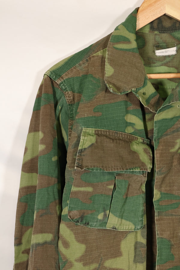 1968年頃　S-R　リップストップ SENTRY DOG MP ERDL ジャングルファティーグ　ジャケット　中古品