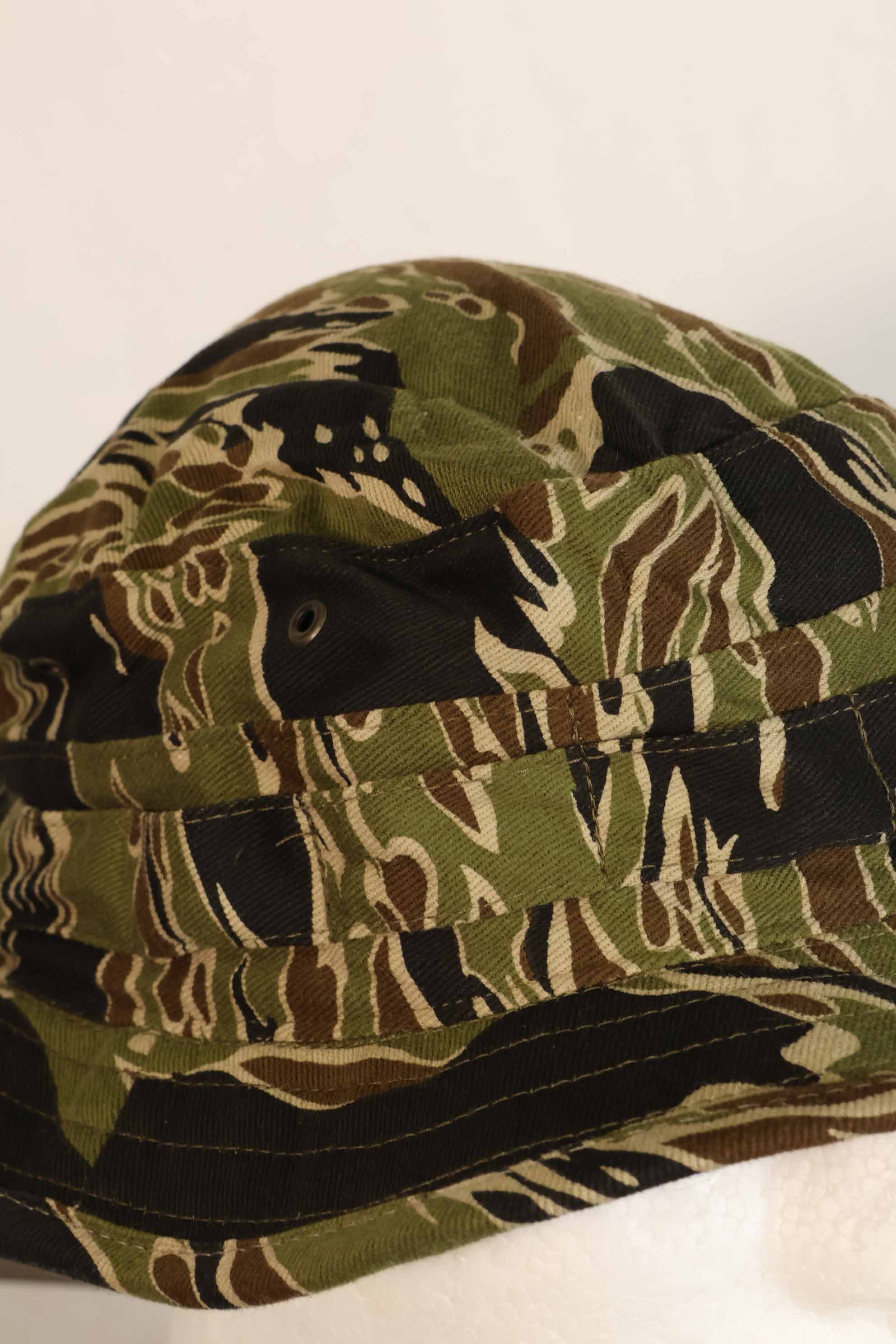 数量限定生産　ワンウォッシュ品　MILITARIA 1911 初期ゴールドタイガー  CISOカットブーニーハット　ショートブリム改造　D