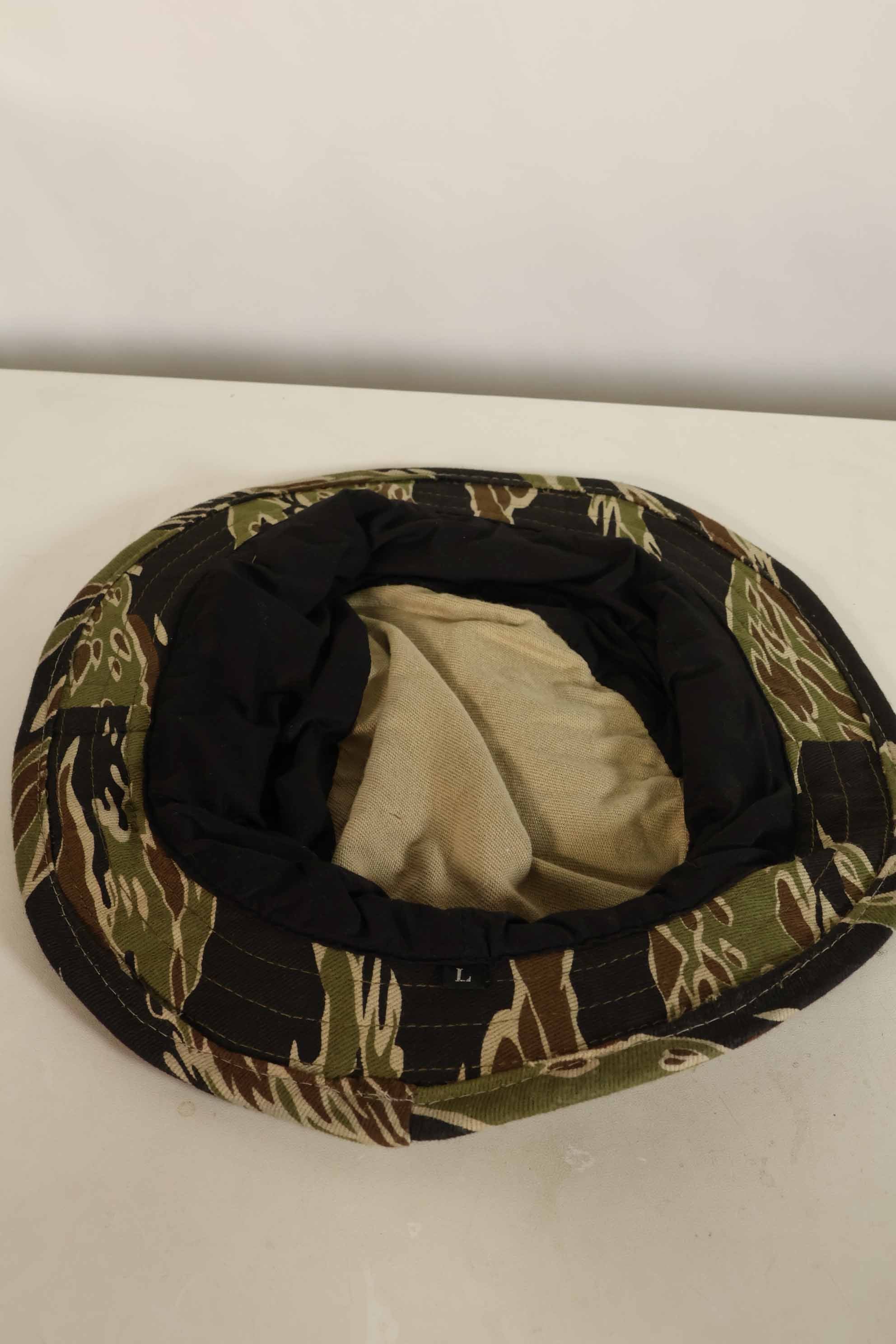 数量限定生産　ワンウォッシュ品　MILITARIA 1911 初期ゴールドタイガー  CISOカットブーニーハット　ショートブリム改造　D