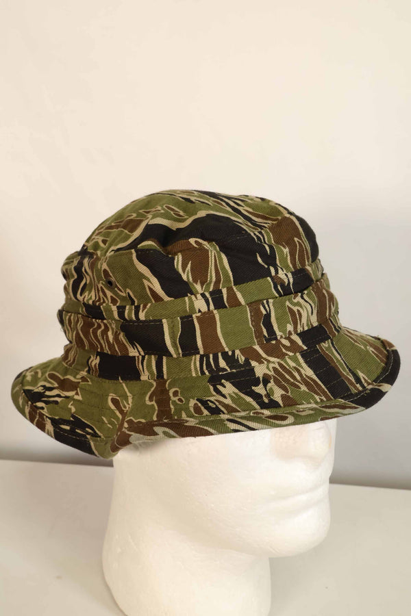 数量限定生産　ワンウォッシュ品　MILITARIA 1911 初期ゴールドタイガー  CISOカットブーニーハット　ショートブリム改造　E