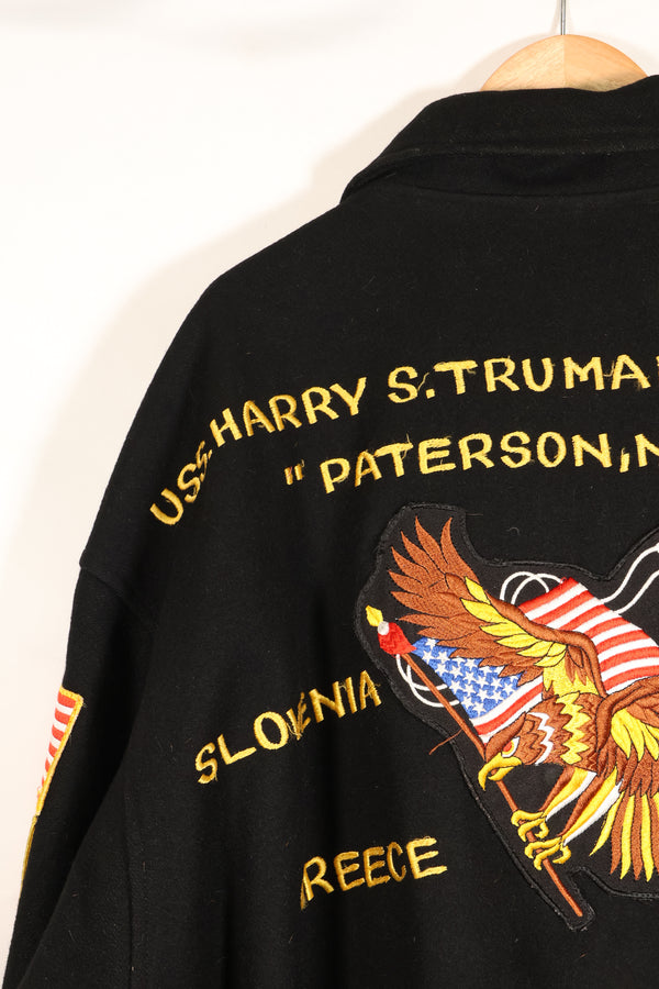 2002–03 U.S. Navy Operation Iraqi Freedom Cruise Tour Jacket, Privately Purchased, Used