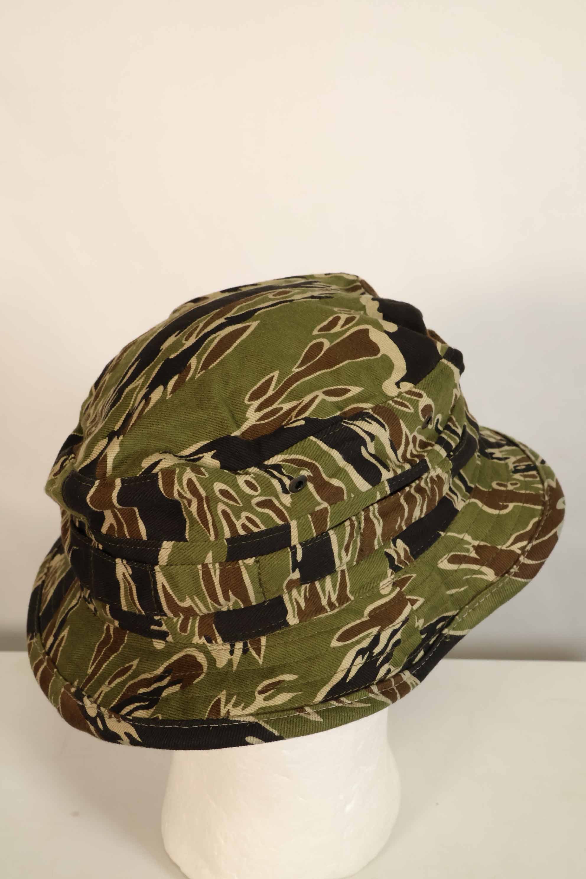 数量限定生産　ワンウォッシュ品　MILITARIA 1911 初期ゴールドタイガー  CISOカットブーニーハット　ショートブリム改造　E