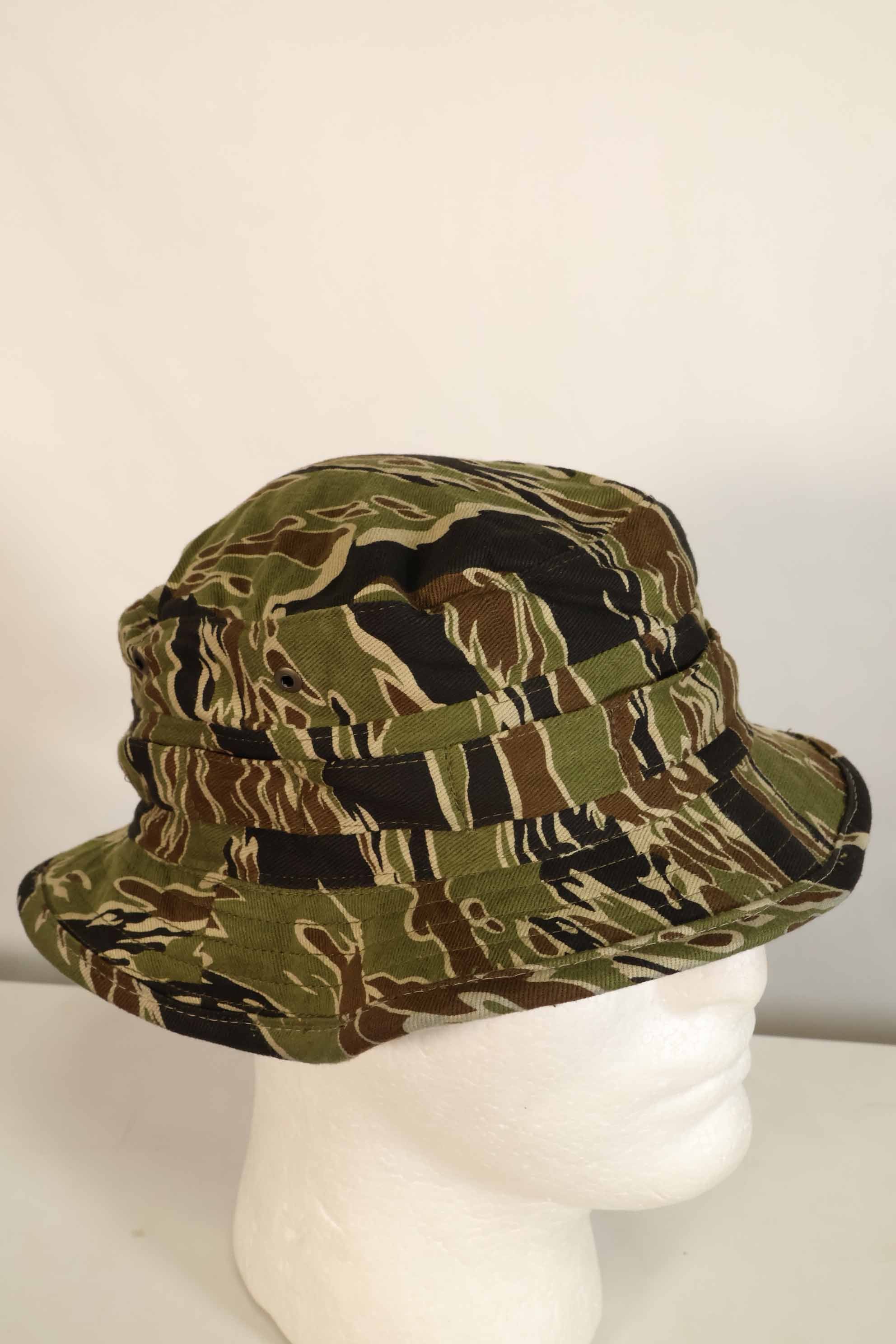 数量限定生産　ワンウォッシュ品　MILITARIA 1911 初期ゴールドタイガー  CISOカットブーニーハット　ショートブリム改造　E