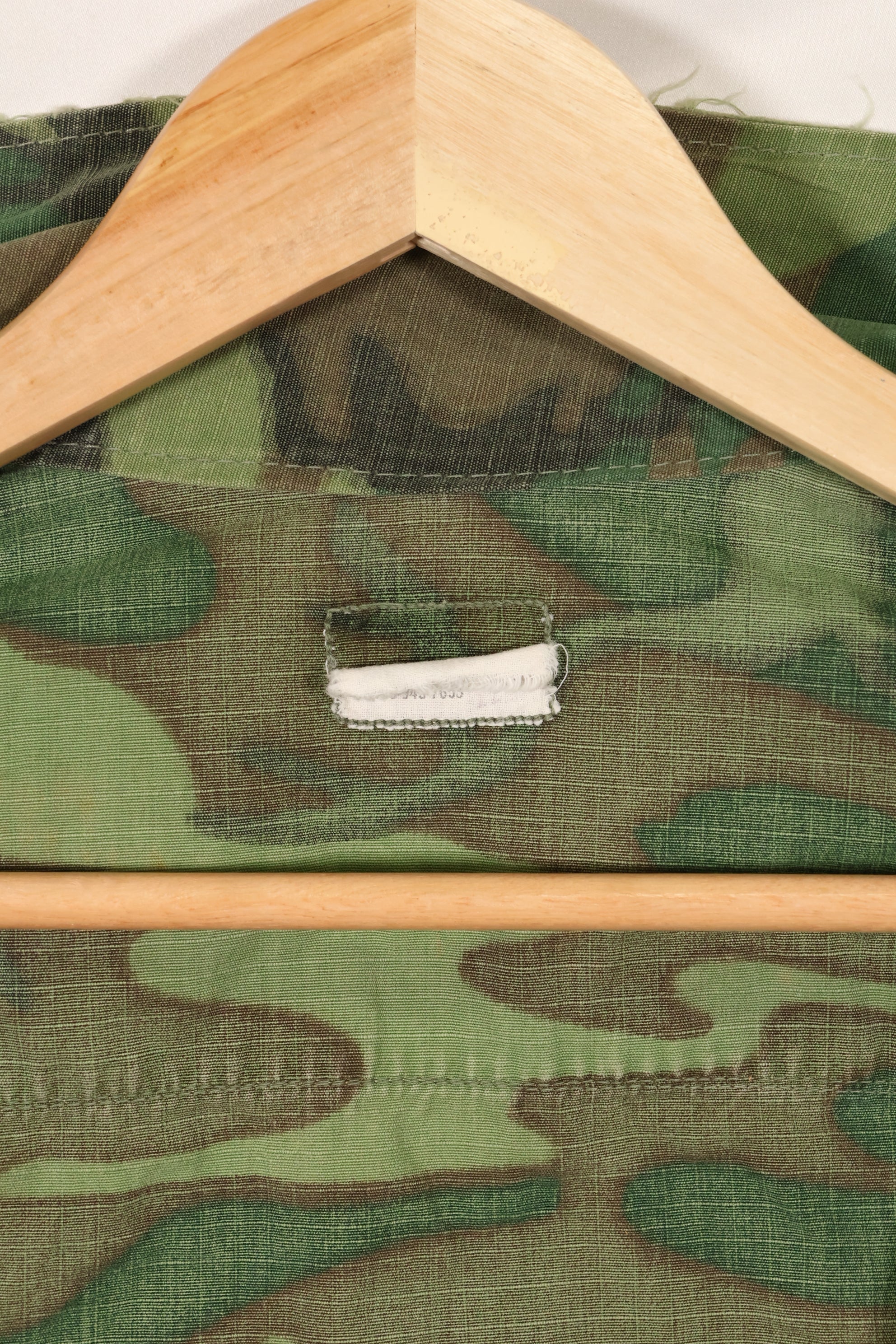 1968年頃　S-R　リップストップ SENTRY DOG MP ERDL ジャングルファティーグ　ジャケット　中古品