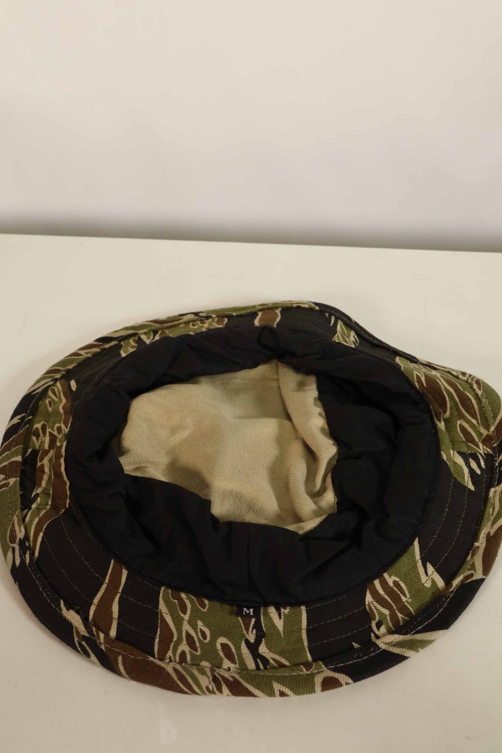 数量限定生産　ワンウォッシュ品　MILITARIA 1911 初期ゴールドタイガー  CISOカットブーニーハット　ショートブリム改造　E