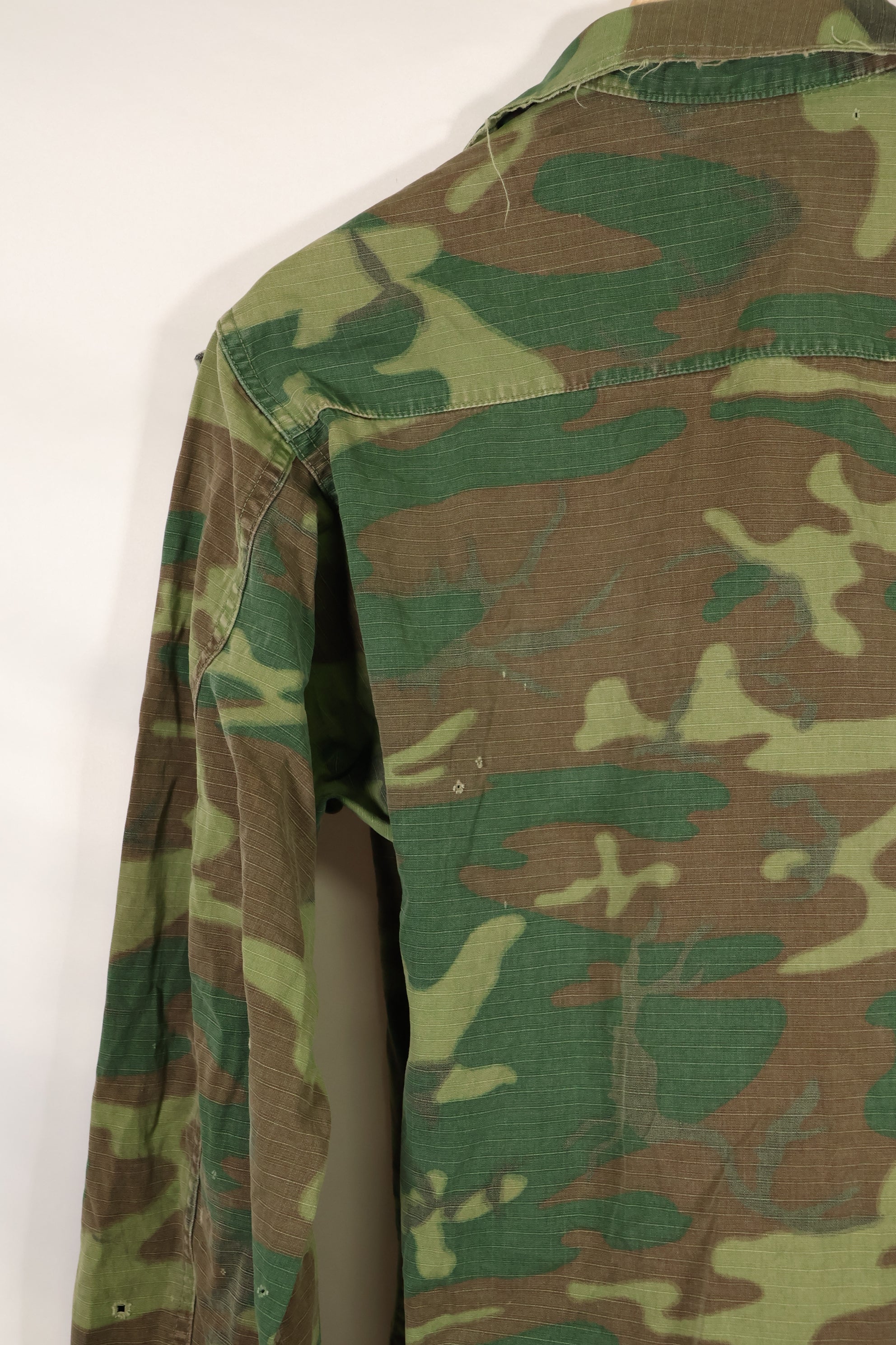 1968年頃　S-R　リップストップ SENTRY DOG MP ERDL ジャングルファティーグ　ジャケット　中古品