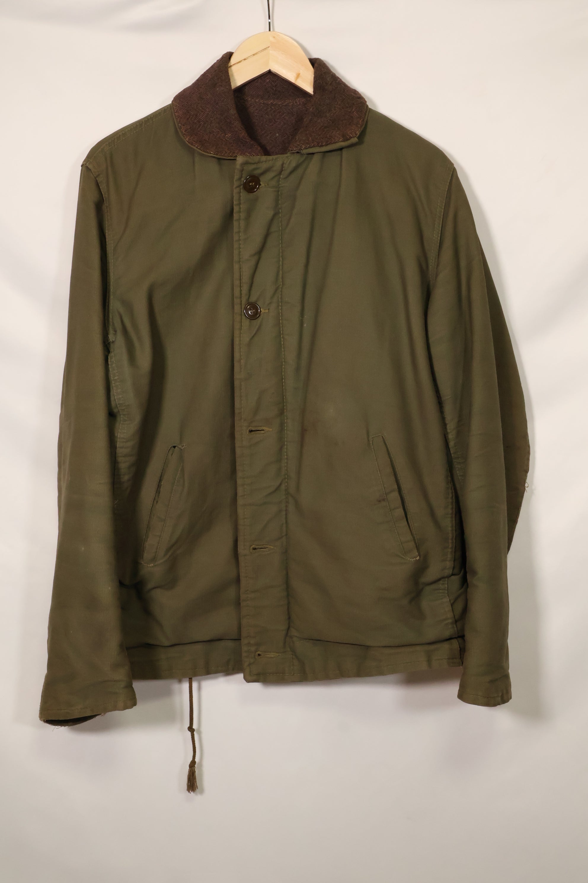 1950年代　アメリカ海軍　N-1　デッキジャケット　タグなど欠損　ボタン欠損あり　中古品
